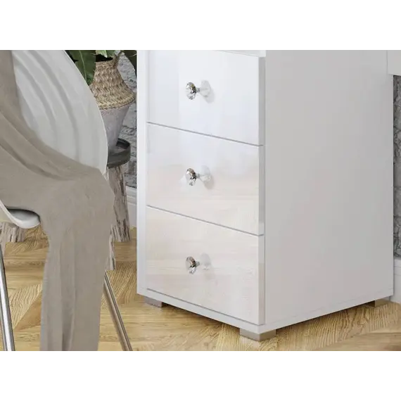 Buy Diva 49 Dressing Table with Lighting, 5 image