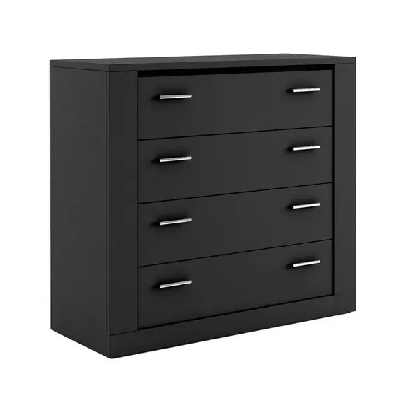 Buy Idea ID-10 Chest of Drawers, Colour: Black Matt, 6 image