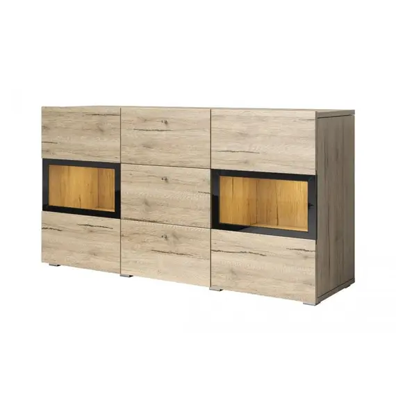 Buy Baros 26 - Sideboard Cabinet, Colour: Oak