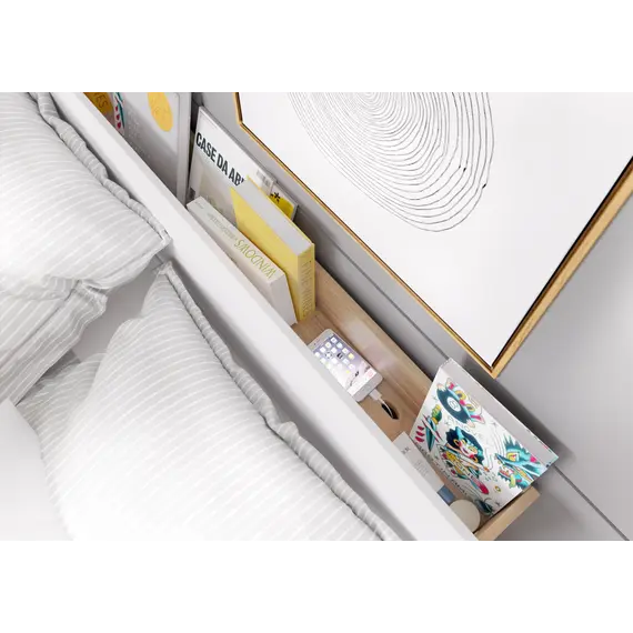 Buy Dentro DT-02 Bed with Storage and LED, 3 image