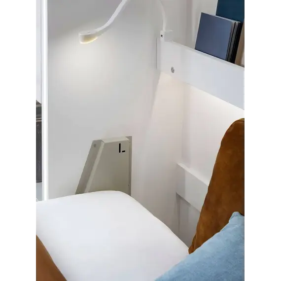 Buy BC-12 Vertical Wall Bed Concept 160cm, Colour: White Matt, 7 image