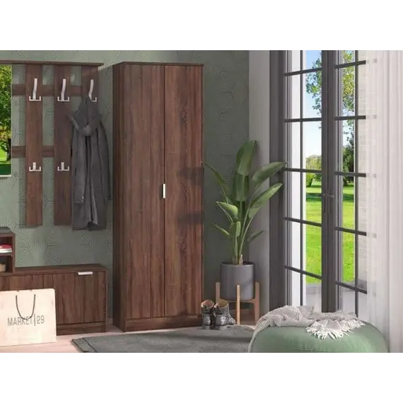 Buy Cotswold Dark Brown 2 Door Utility Cupboard - 3126 - NEW!, 5 image