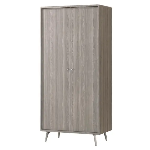 Buy Belvoir Wardrobe 2 Door Grey Oak