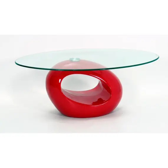 Buy Dale Coffee Table Red, Colour: Red