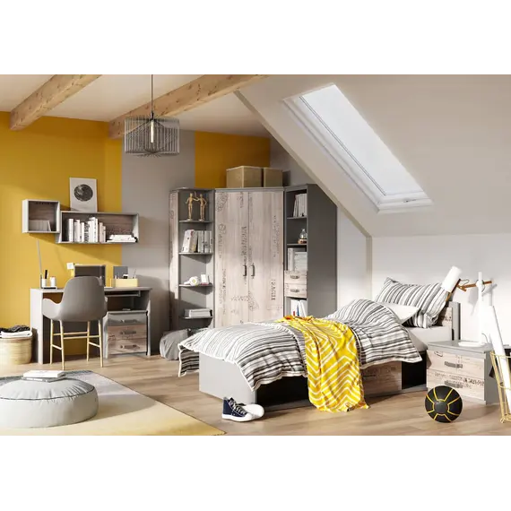 Buy Santana SA-01 Corner Wardrobe, 5 image