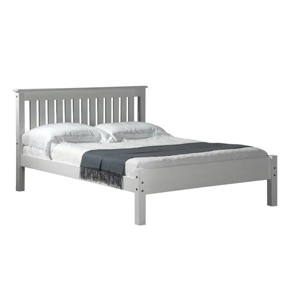 Buy Manila LFE Pine Bed Single White