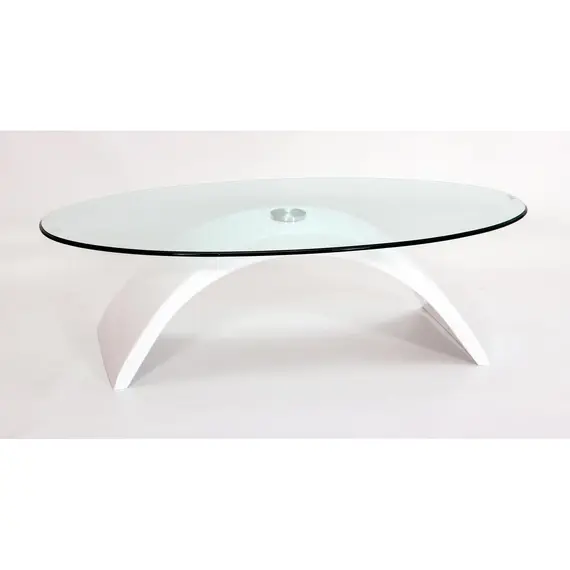Buy Morgan Coffee Table White, Colour: White
