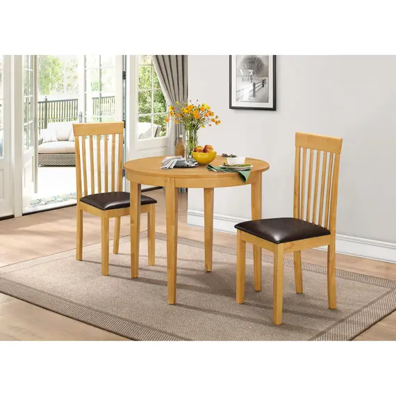 Buy Lunar Dining Chair Oak, 2 image