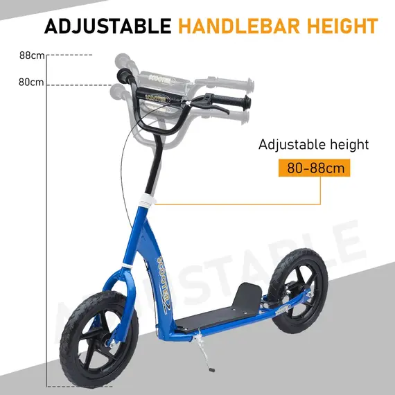 Buy 12" Tyres Scooter-Blue, 5 image
