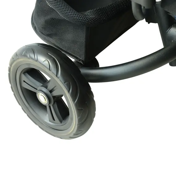 Buy HOMCOM Baby Ride on Tricycle W/Canopy-Blue, 8 image