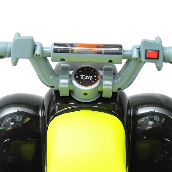 Buy 6V Electric Quad Bike for Kids Ride on Car ATV for 1.5 - 3 Years Black, 7 image