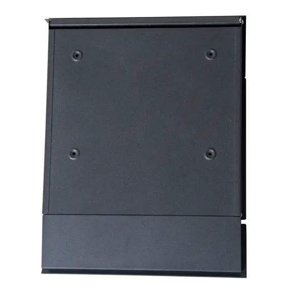 Buy Lockable Mail Box, Wall-mounted, Steel-Grey, 8 image