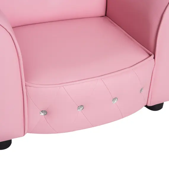 Buy Kids Armchair, PVC-Pink, 7 image