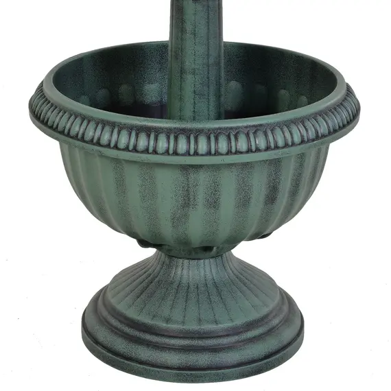 Buy 3-tier Chelsea Planter Flowers Display Fountain Stable Base Outdoor Garden Flower Pot Patio Balcony Indoors Green, 7 image