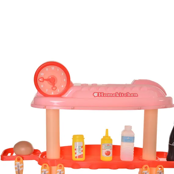 Buy Kids Pretend Play PP Kitchen Set Pink/Purple, 2 image
