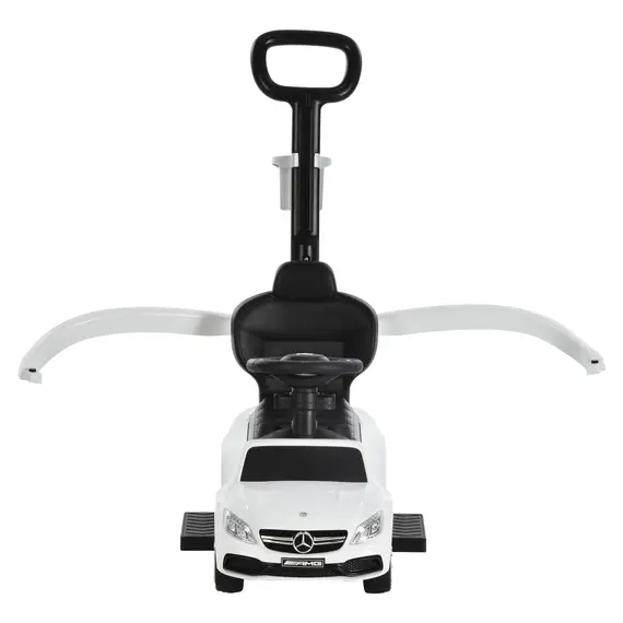 Buy Toddlers Push Along Car Licensed PP Mercedes-Benz Ride On Stroller White, 8 image