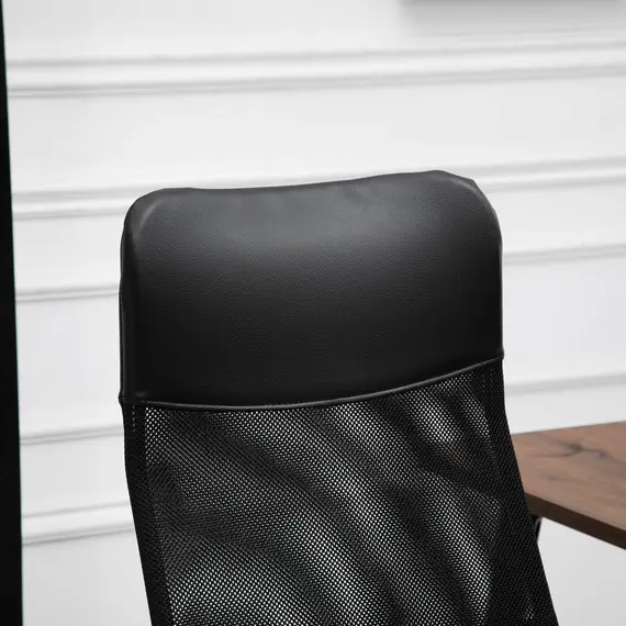 Buy Vinsetto High Back Mesh Executive Office Chair Ergonomic Computer Desk Napping Seat, Height Adjustable, Swivel with Footrest and Lumbar Support, 7 image