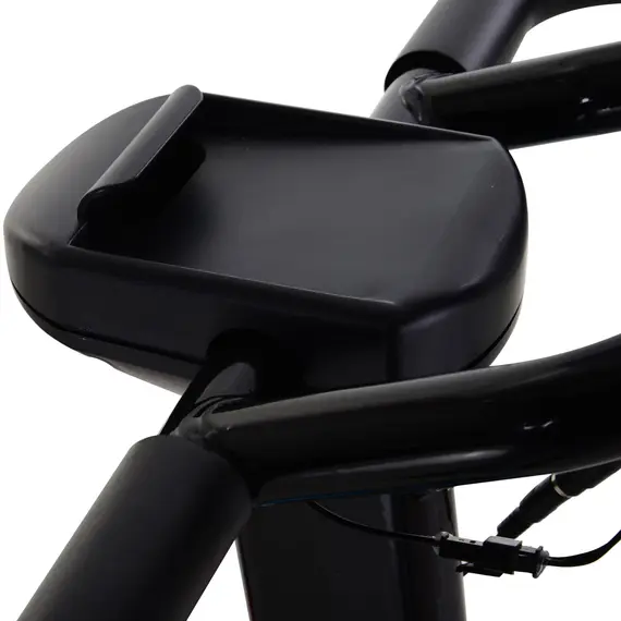 Buy HOMCOM Exercise Bike, Stationary Belt Drive Bicycle,Resistance Adjustable with LCD Monitor, Indoor Cycling Bike for Home Gym Cardio Workout, 8 image