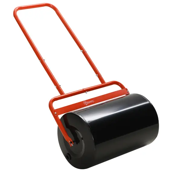 Buy 38L Fillable Cylinder Steel Lawn Roller - Red