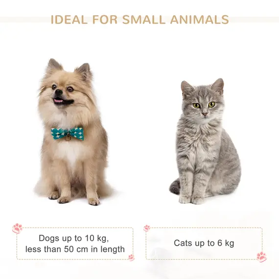 Buy Rattan Dog Cat Bed Four Feet Pet House Hand-knitted Metal Small Animal Sofa Rattan with Soft Machine Washable Cushion White-gray, 4 image