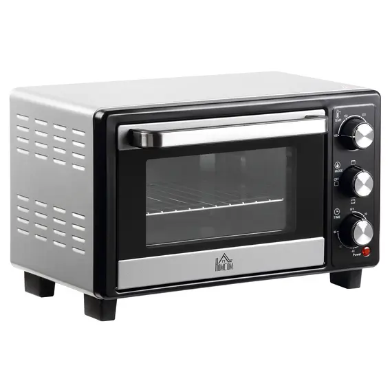 Buy 16L Mini 1400W Countertop Oven - Black/Silver Tone