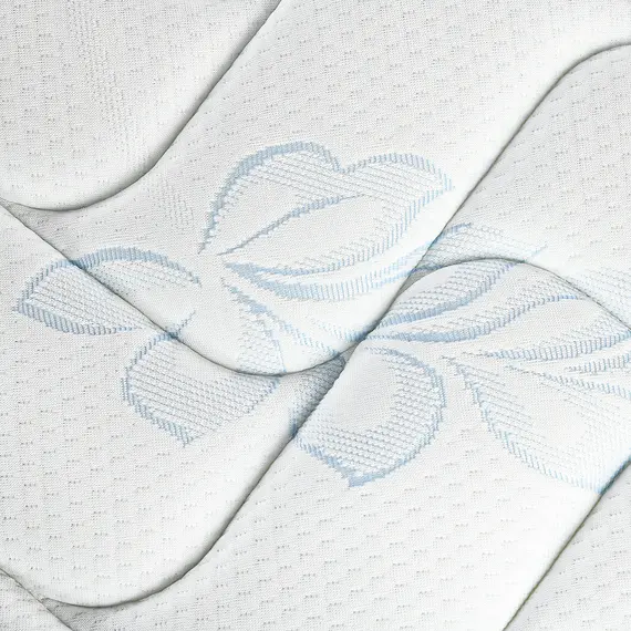 Buy HOMCOM Single Mattress, Pocket Sprung Mattress in a Box with Breathable Foam and Individually Wrapped Spring, 190cmx90cmx22.5cm, White, 8 image