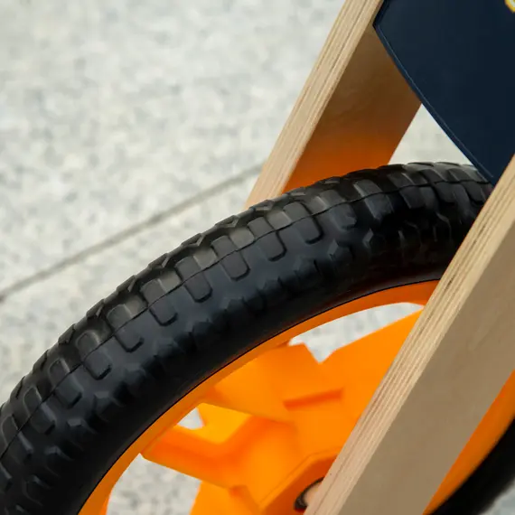 Buy Kids Balance Bike 12 Inch Wooden No Pedal Bicycle with Adjustable Seat EVA Wheels for 3-6 Years Boys Girls, Black, Colour: Black, 8 image
