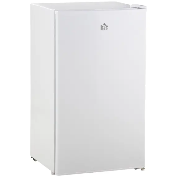 Buy 91 Litre Freestanding Under Counter Fridge Freezer, Small Fridge with Chiller Box, Adjustable Thermostat, 47.5cm Wide, White, Colour: White