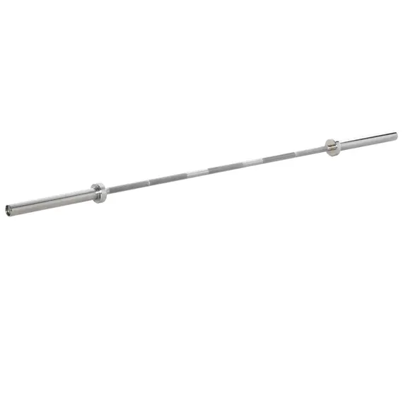 Buy HOMCOM 5cm Weight Lifting Barbell Bar with Anti-slip Hand Grip, Spring Collars, Solid Steel, Olympic Bar for Home Fitness Exercise Gym Equipment