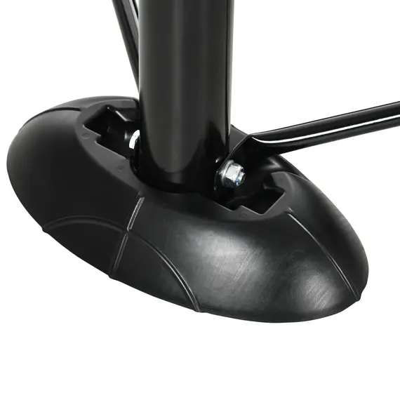 Buy SPORTNOW 2.3-3m Basketball Hoop and Stand with High Strength PE Backboard and Weighted Base, Portable on Wheels, 8 image