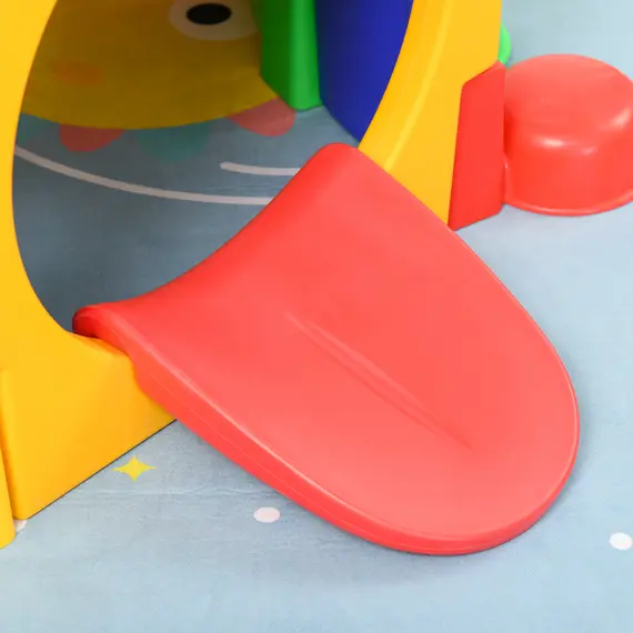 Buy Outsunny Play Tunnel, Caterpillar Tunnel for Kids Climb, Toddler Play Structure for Ages 3-6 Years, Indoor, Outdoor, Multi-coloured, 7 image