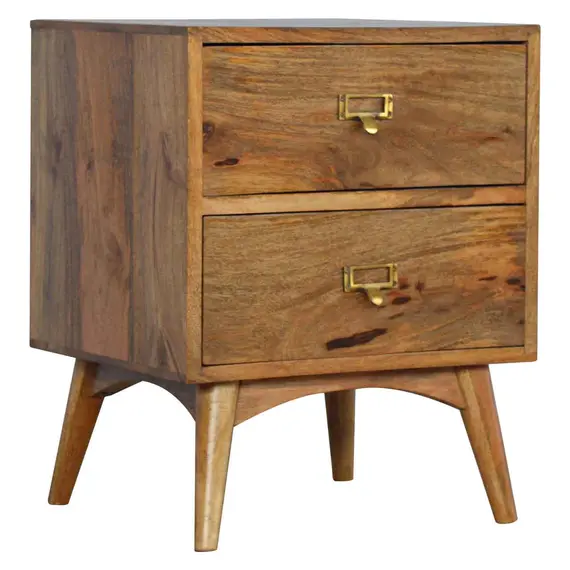 Buy Brass Metal Slot Bedside, 4 image