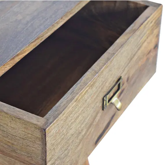 Buy Brass Metal Slot Bedside, 9 image