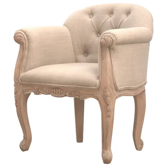 Buy French Style Deep Button Chair, 4 image