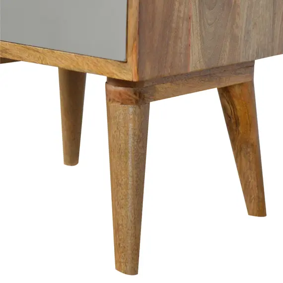 Buy Grey and White Gradient Bedside, 6 image