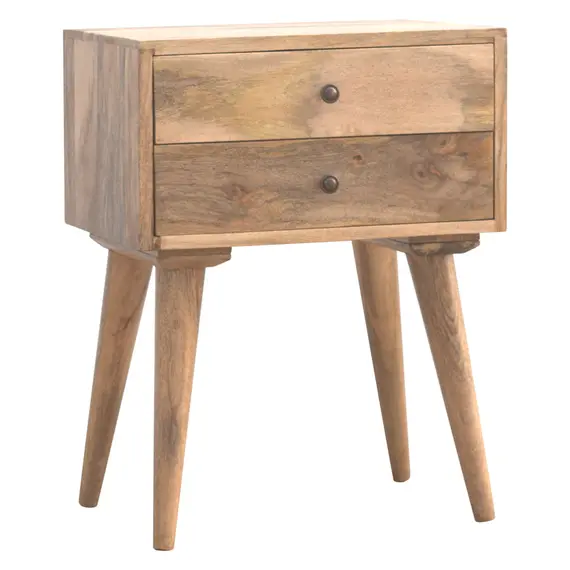 Buy Modern Solid Wood Bedside, 3 image