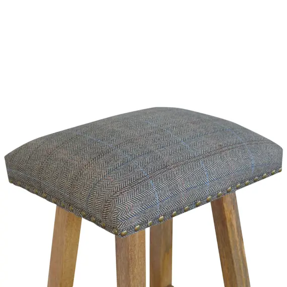 Buy Multi Tweed Bar Stool, 4 image