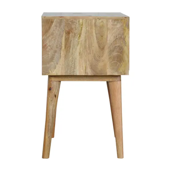 Buy White Painted Drawer Bedside Table, 8 image