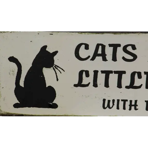 Buy Cats Are Just Little People Plaque, 4 image