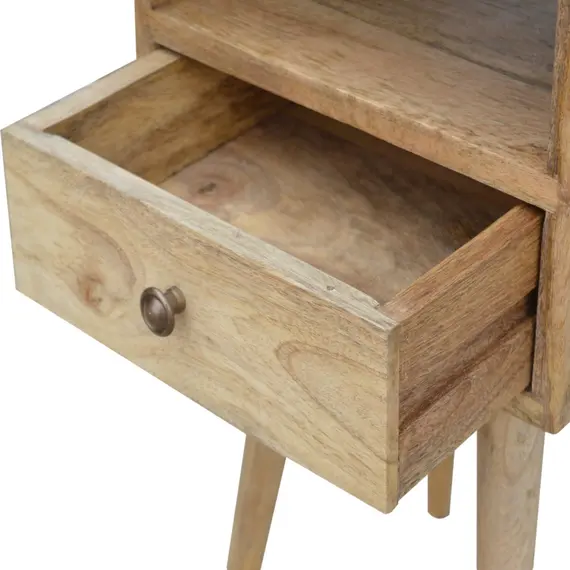 Buy Mini Oak-ish Bedside, 5 image