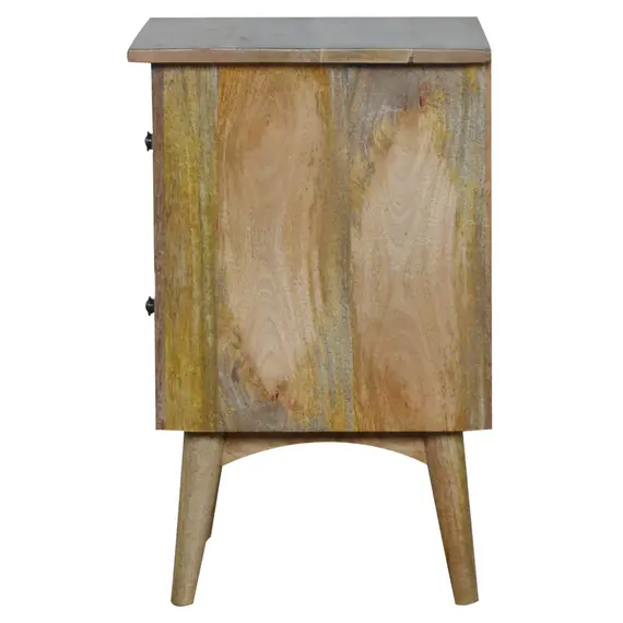 Buy Nordic Style Bedside with 2 Drawers, 7 image