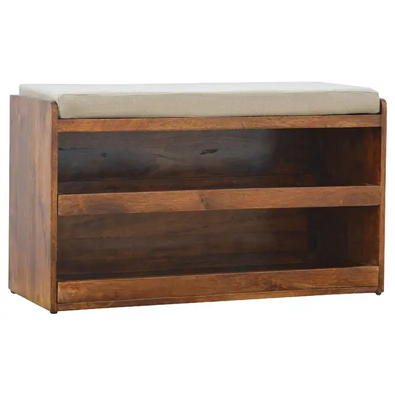 Buy Solid Wood Shoe Storage Unit, 4 image