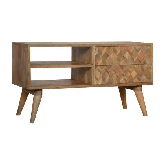 Buy Assorted Oak-ish Media Unit, 3 image