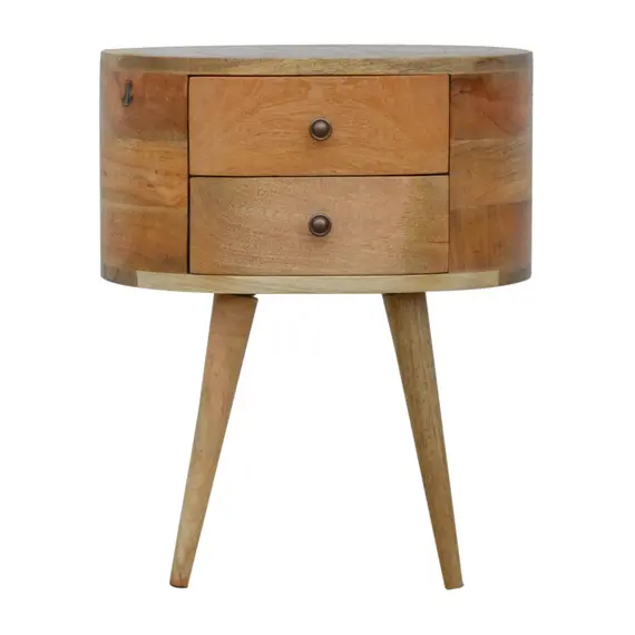 Buy Rounded Bedside Table