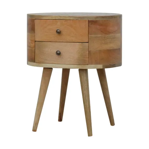 Buy Rounded Bedside Table, 3 image