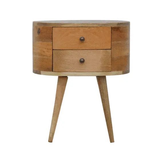 Buy Rounded Bedside Table, 11 image