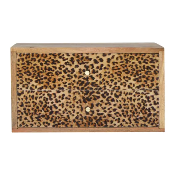 Buy Wall Leopard Print Bedside