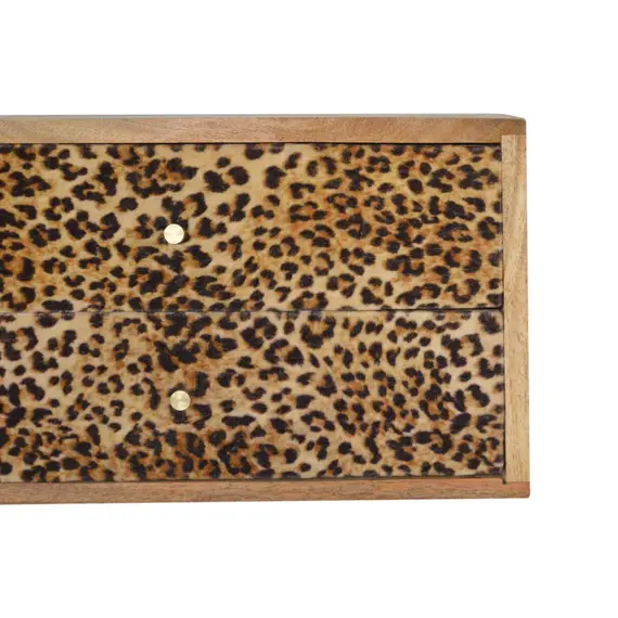 Buy Wall Leopard Print Bedside, 5 image