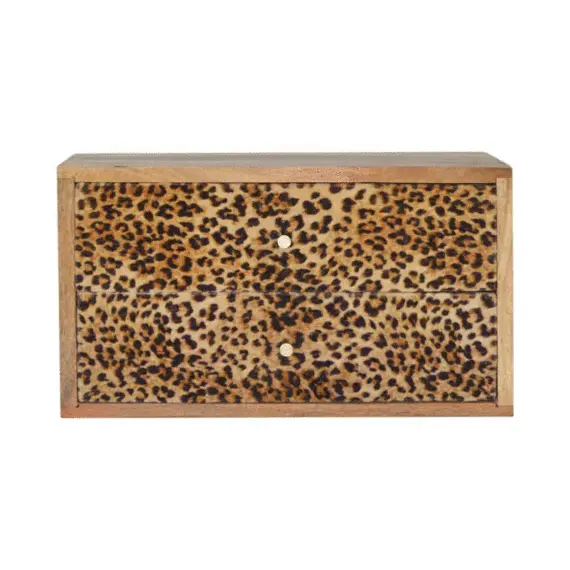 Buy Wall Leopard Print Bedside, 11 image