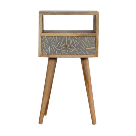 Buy Mini Cement Chip Drawer Bedside